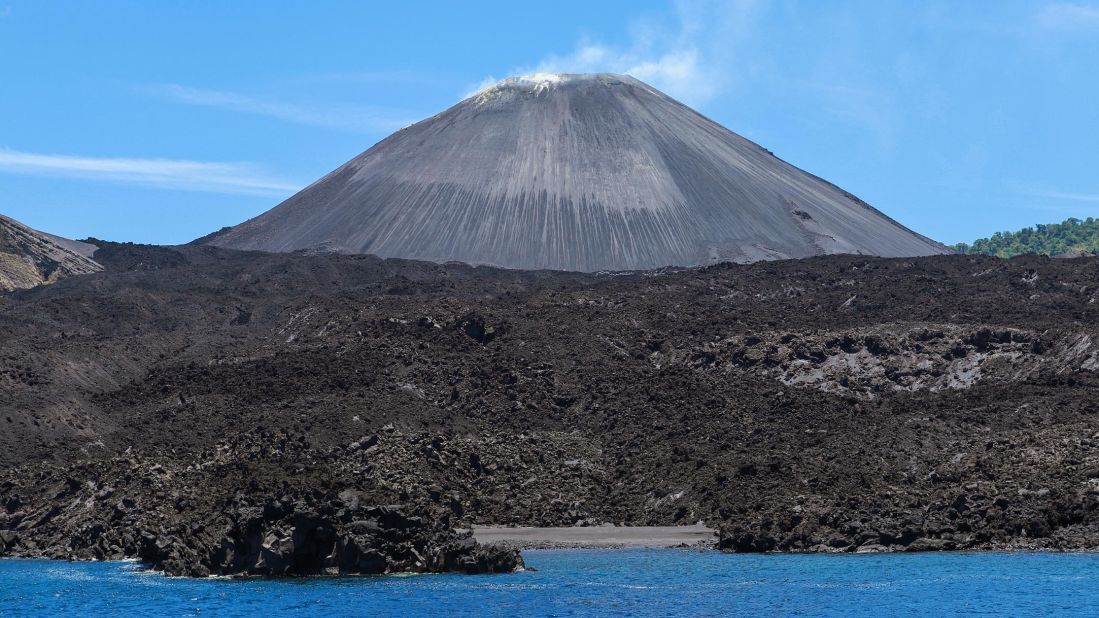 <strong>Barren Island, Andaman:</strong> This island is home to India's only known active volcano, pictured here.