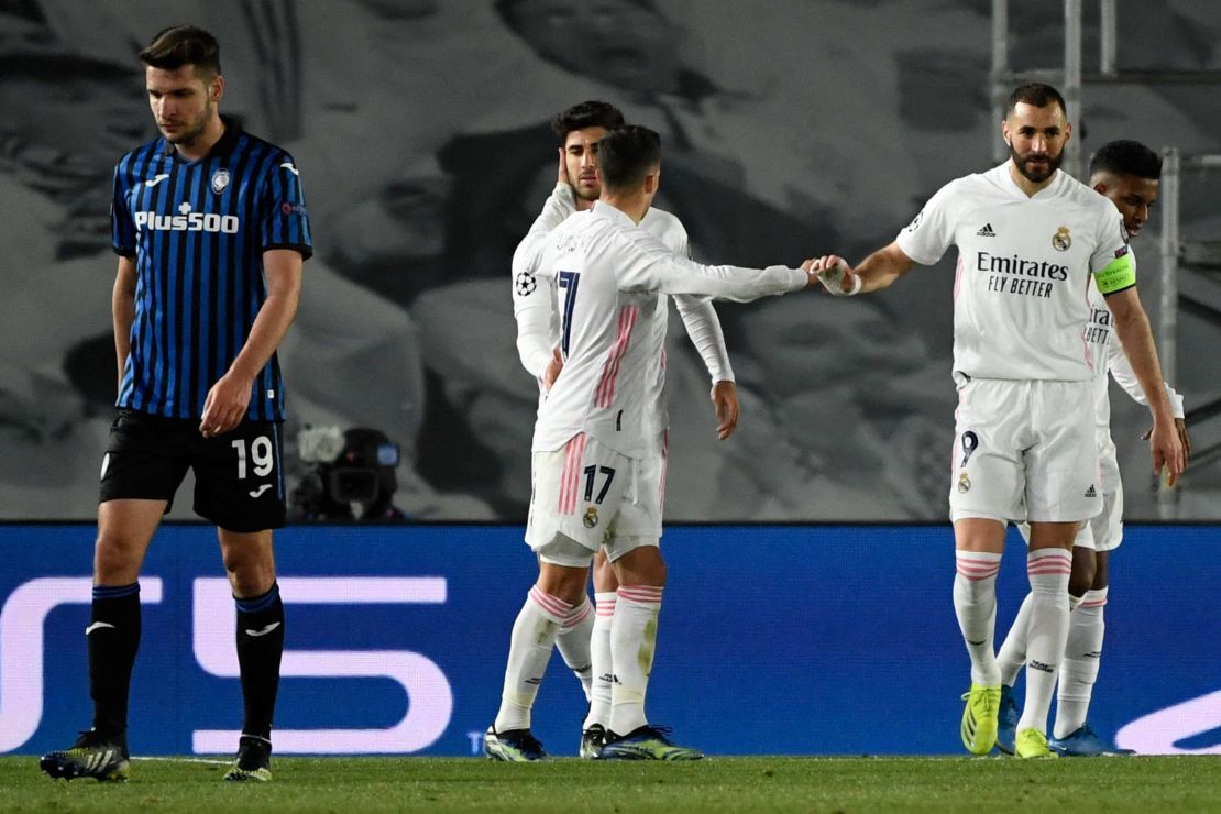 Real Madrid looked back to its old best at times against Atalanta.