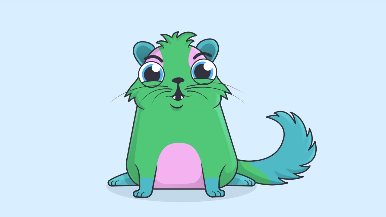 A CryptoKitty