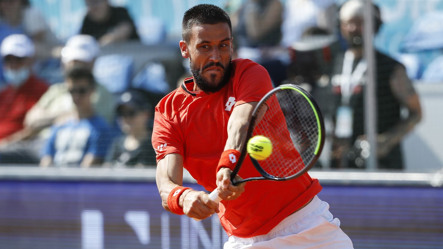 Damir Dzumhur has been fined by the ATP. 