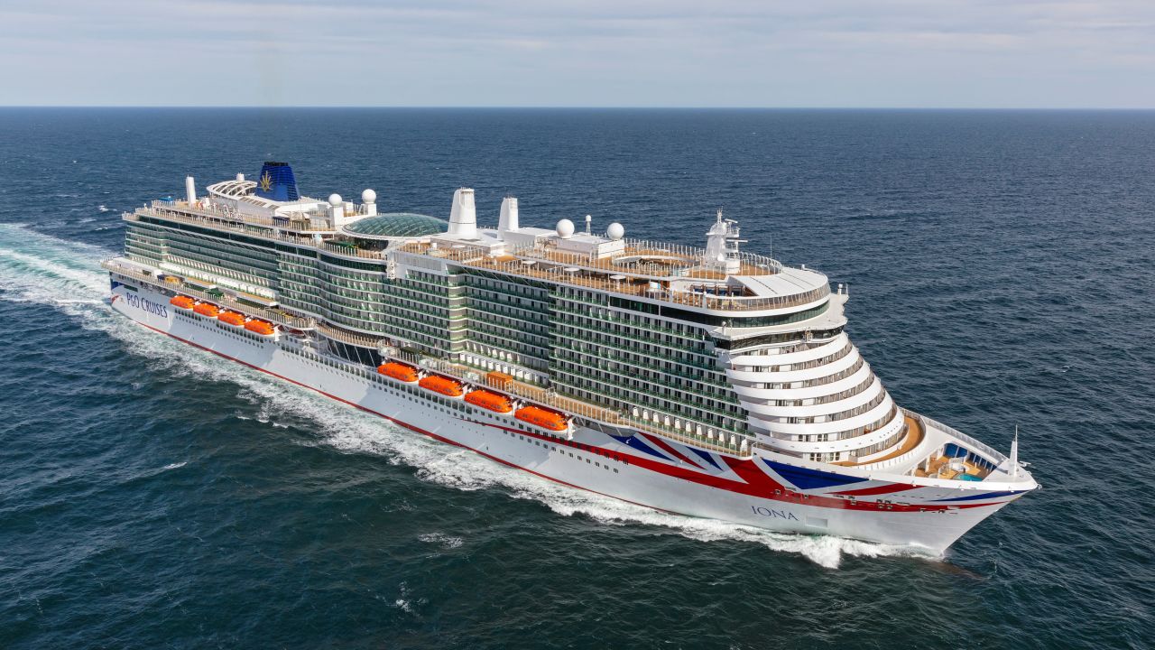 P&O Cruises' Iona will cruise around its namesake, the Scottish island of Iona.