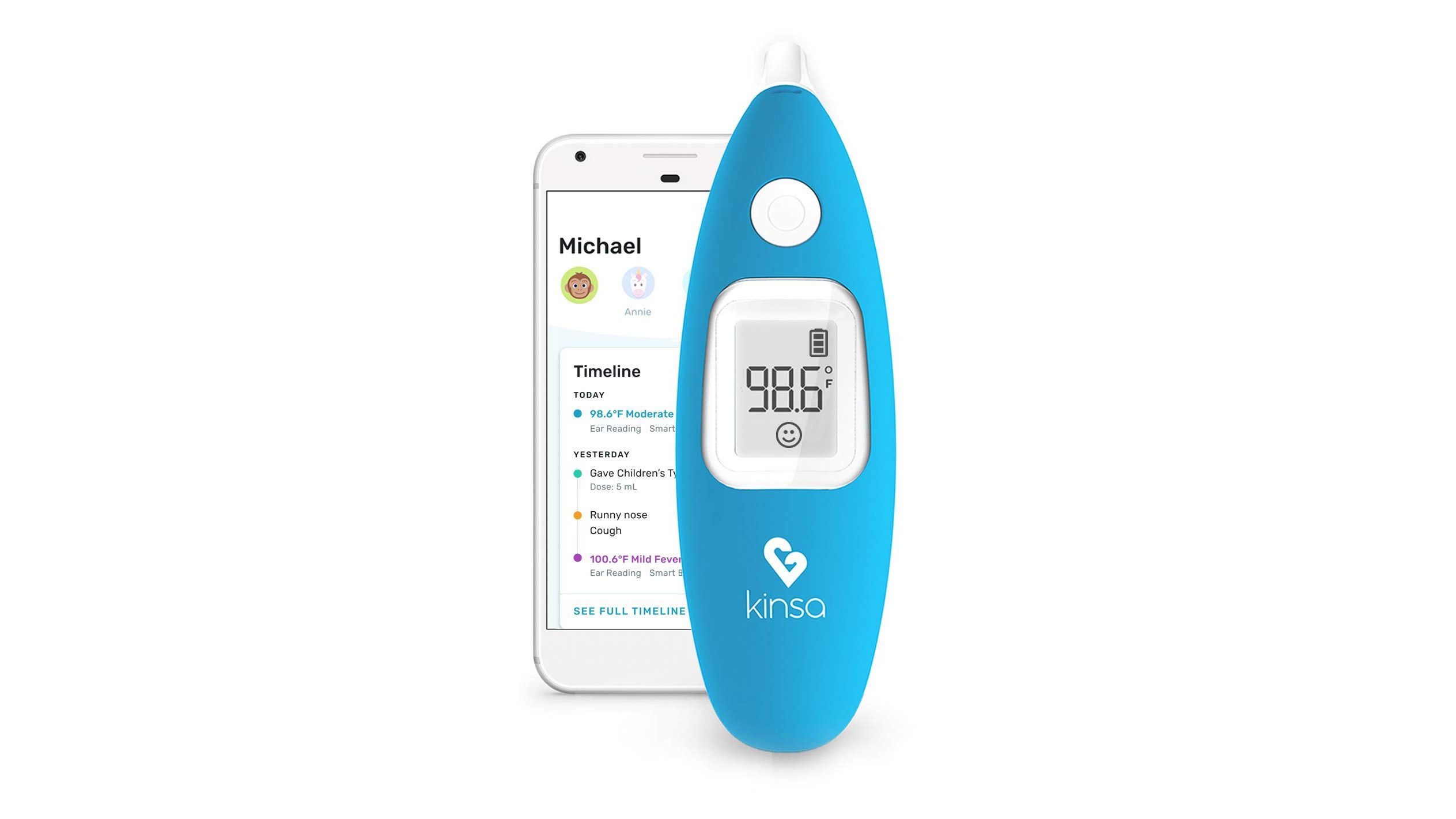 Smart thermometers: Evaluate measurements via app