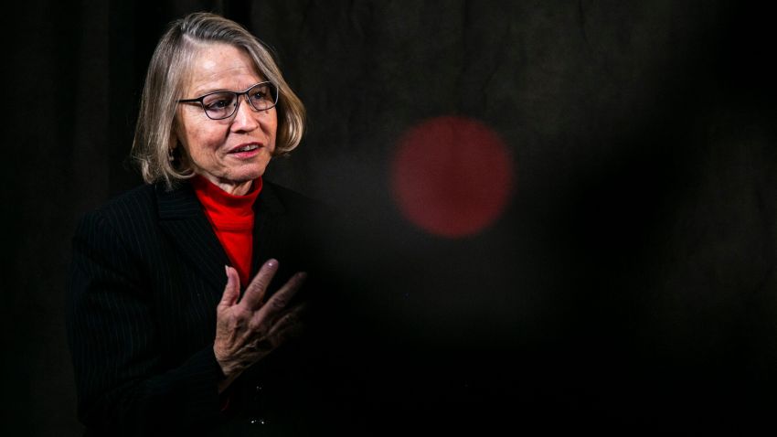 Republican Mariannette Miller-Meeks speaks during an interview, Friday, Dec. 11, 2020, at the Press-Citizen office in Iowa City, Iowa.
201211 Miller Meeks 002 Jpg
