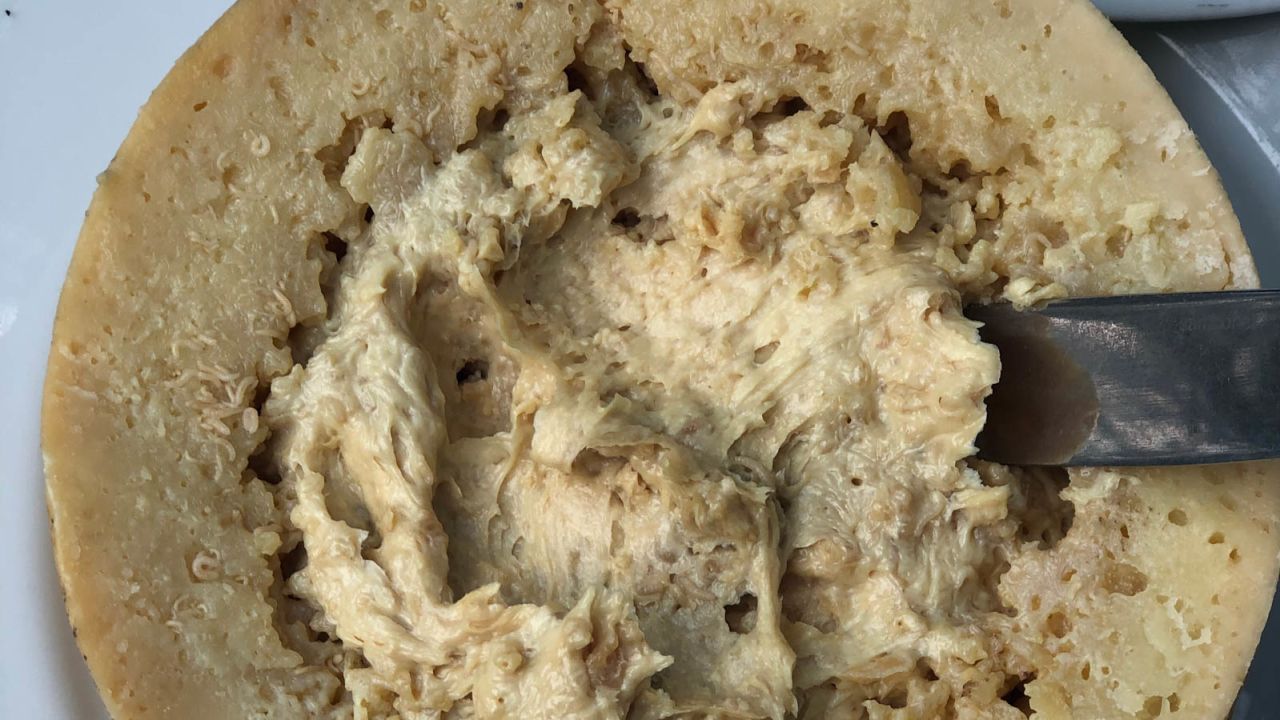 It's illegal to sell or buy casu marzu.