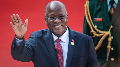 Tanzanian President John Magufuli attended the inauguration of Incumbent South African President Cyril Ramaphosa on May 25, 2019. 