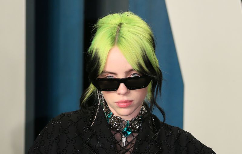 Billie Eilish s green hair party is over CNN