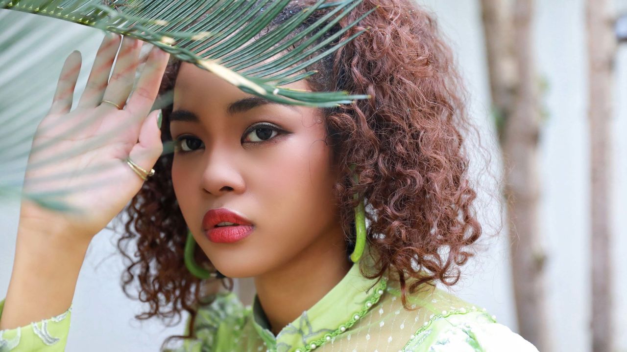 Chinese Congolese singer and realty TV star Zhong Fei Fei.