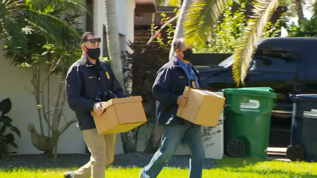 Police remove items from Artiles' home