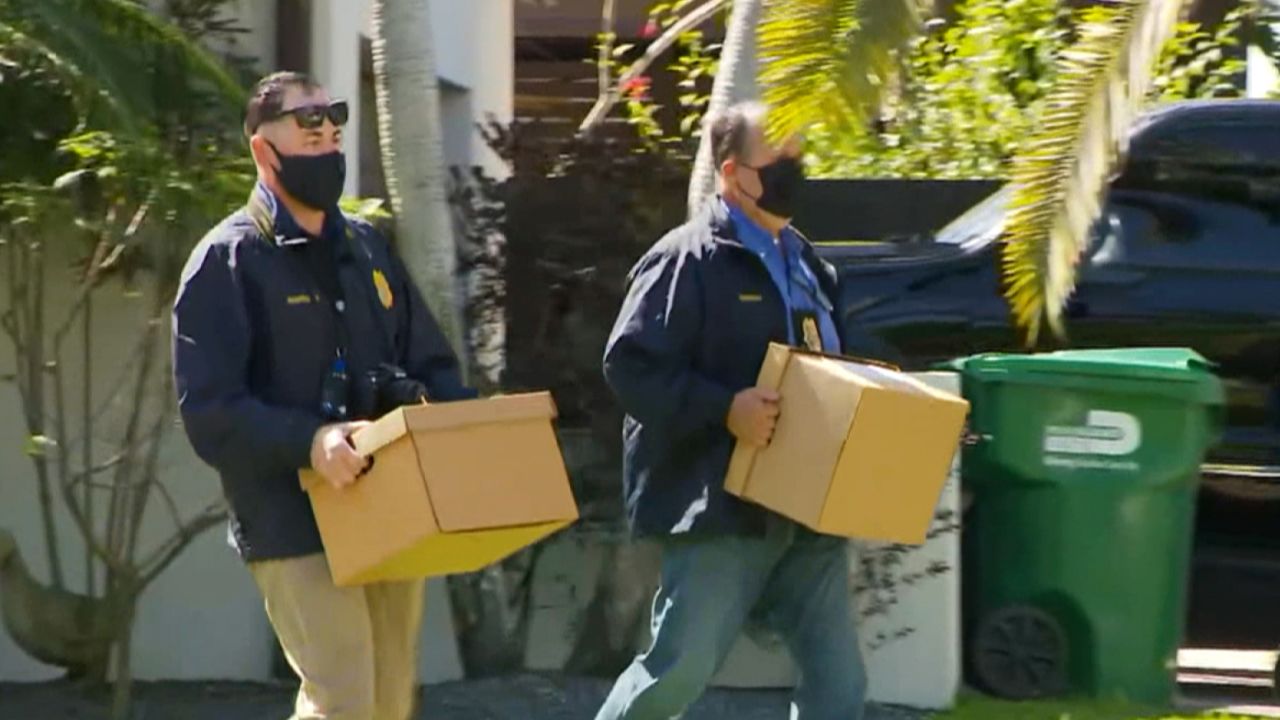 Police remove items from Artiles' home