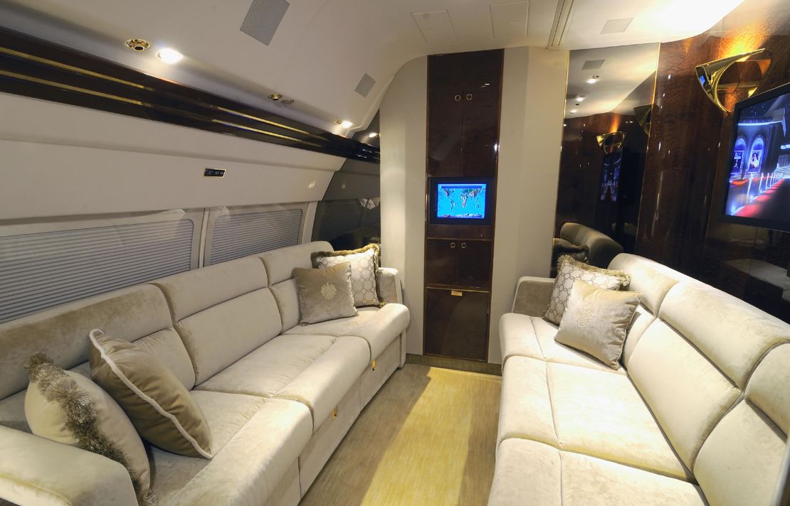 A private cabin in Trump's plane.