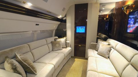 A private cabin in Trump's plane.