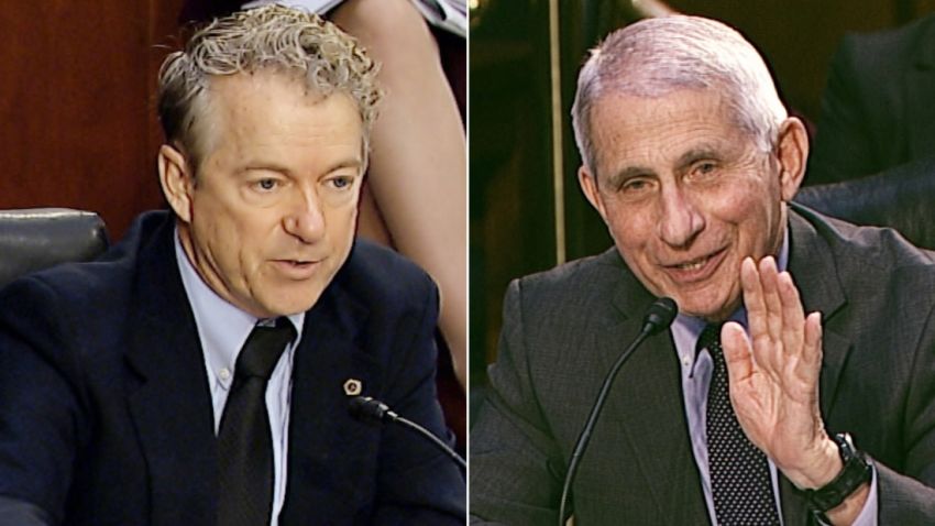 rand paul fauci split masks spar