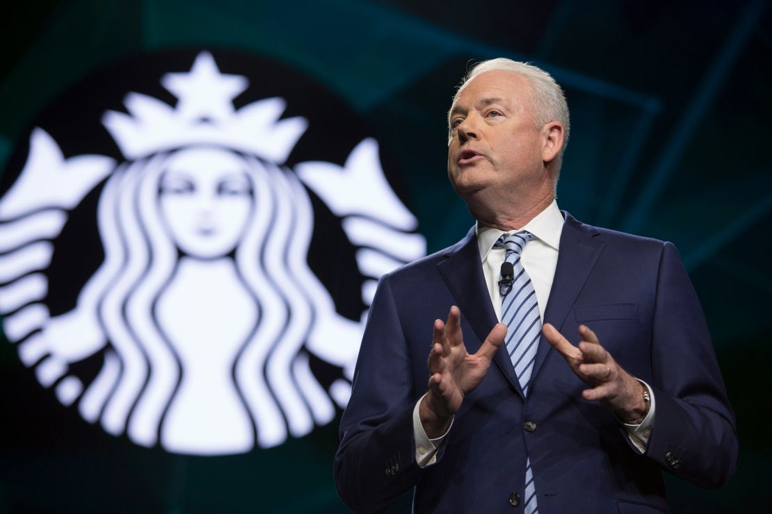 Kevin Johnson led Starbucks for five years and was with the company for 13. 