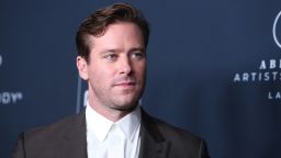 Armie Hammer attends the 13th Annual Go Gala in Los Angeles, California, on November 16, 2019.