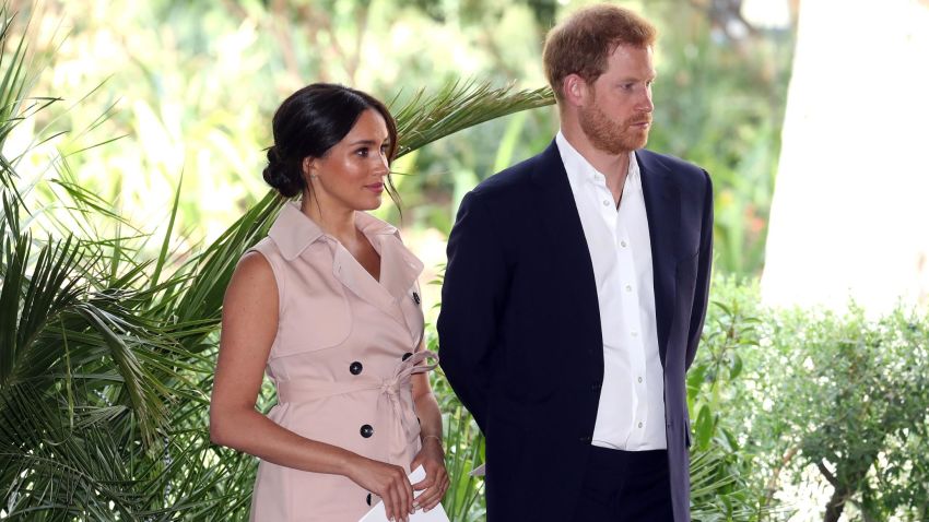 JOHANNESBURG, SOUTH AFRICA - OCTOBER 02: Prince Harry, Duke of Sussex and Meghan, Duchess of Sussex attend a Creative Industries and Business Reception on October 02, 2019 in Johannesburg, South Africa.   (Photo by Chris Jackson/Getty Images)