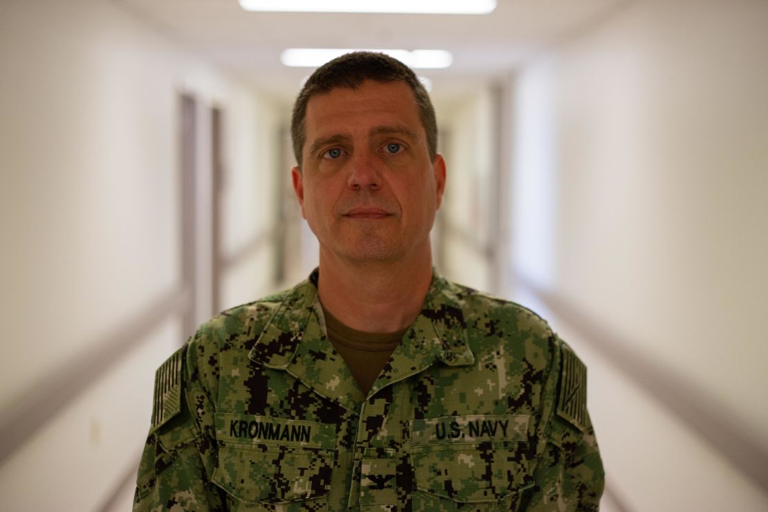 Karl Kronmann, Medical Director of Immunization at Naval Medical Center Portsmouth.