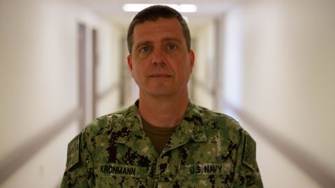 Karl Kronmann, Medical Director of Immunization at Naval Medical Center Portsmouth.