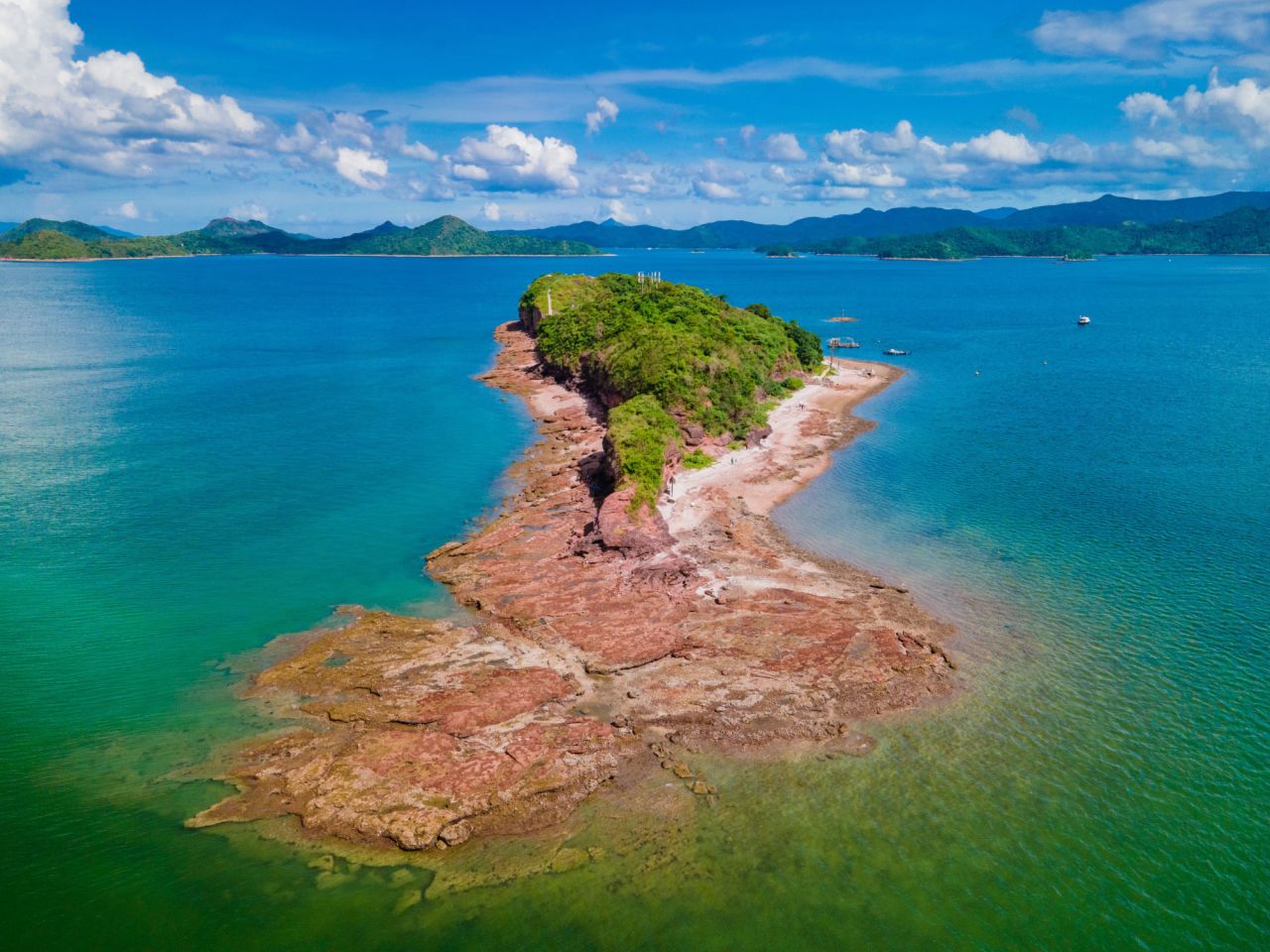 <strong>Visit two islands in one day:</strong> Two of Hong Kong's most far-flung islands, Ap Chau (pictured) and Kat O, can be visited back-to-back thanks to a combined ferry service.<br />Photo courtesy Hong Kong UNESCO Global Geopark, Agriculture, Fisheries and Conservation Department, HKSAR