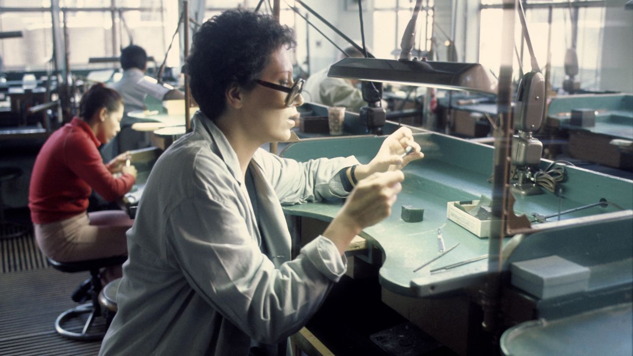 Elsa Peretti is seen in New York in 1970.
