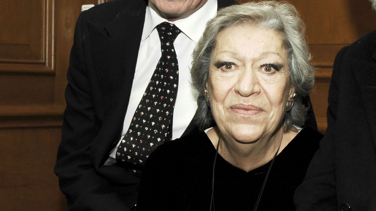 Elsa Peretti is seen in New York on December 10, 2009. 