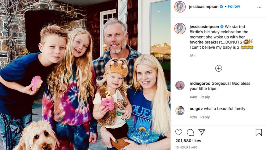 Jessica Simpson Celebrates Daughter Birdie Mae Johnson's 2nd Birthday