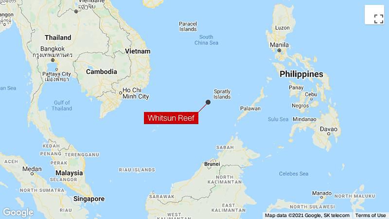 Philippines Says Illegal Structures Found On Reefs Near Where Chinese ...