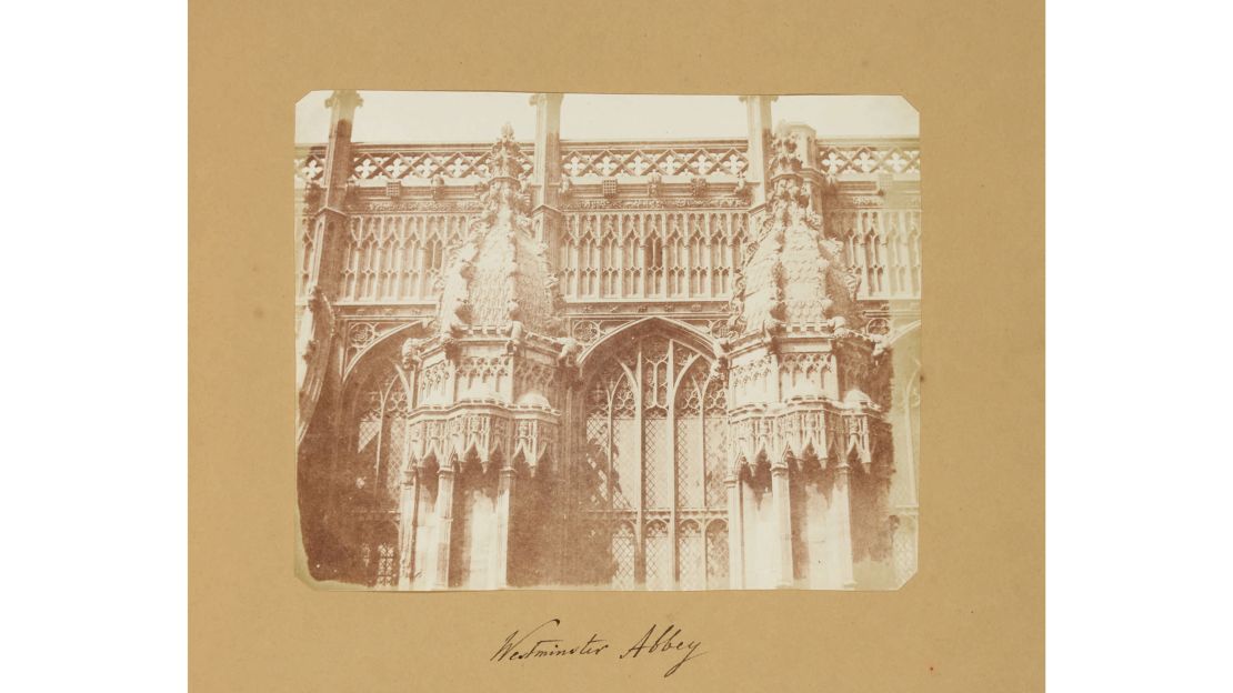 An 1843 image of London's Westminster Abbey.