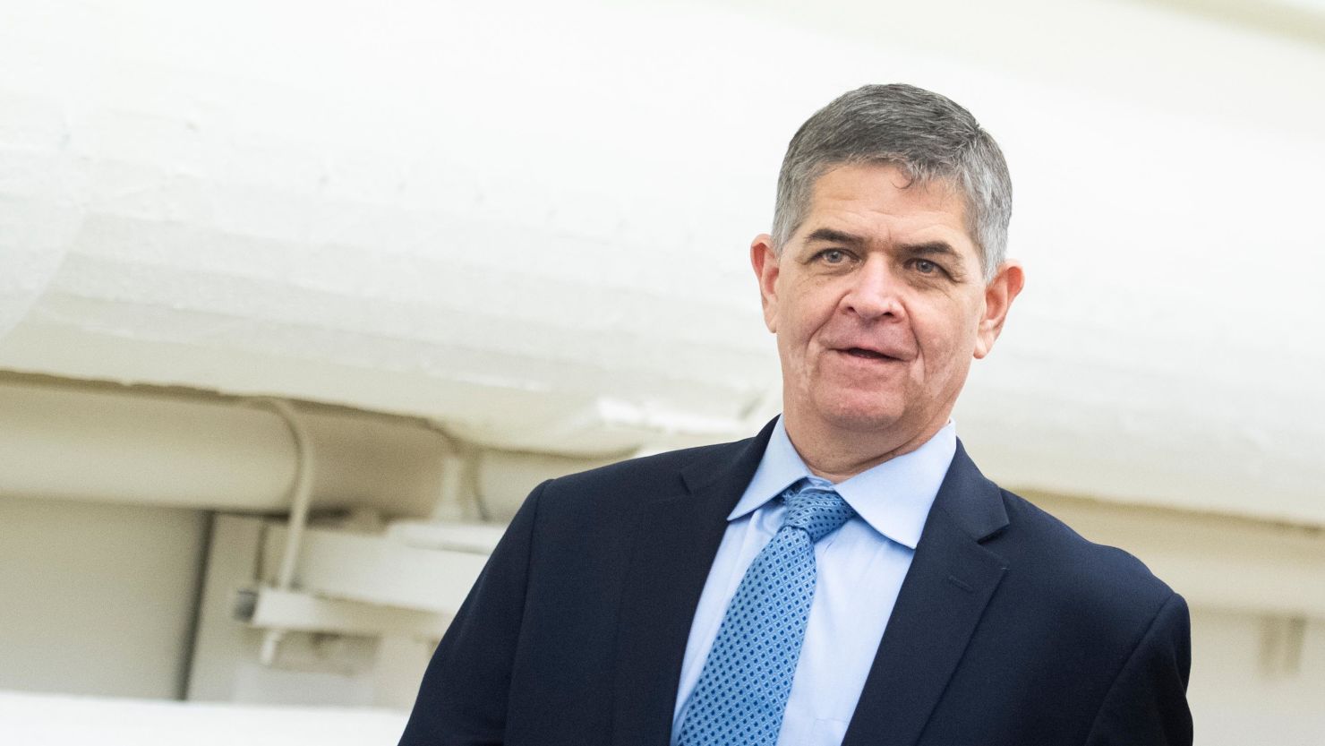 Rep. Filemon Vela, a Texas Democrat, is seen on Capitol Hill in Washington during procedural votes in December 2019. 