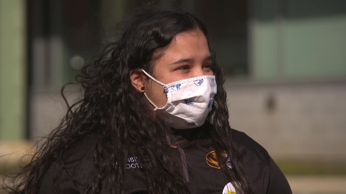 Ja-Lin Guzman, now a high school senior, has missed a full year in the classroom.
