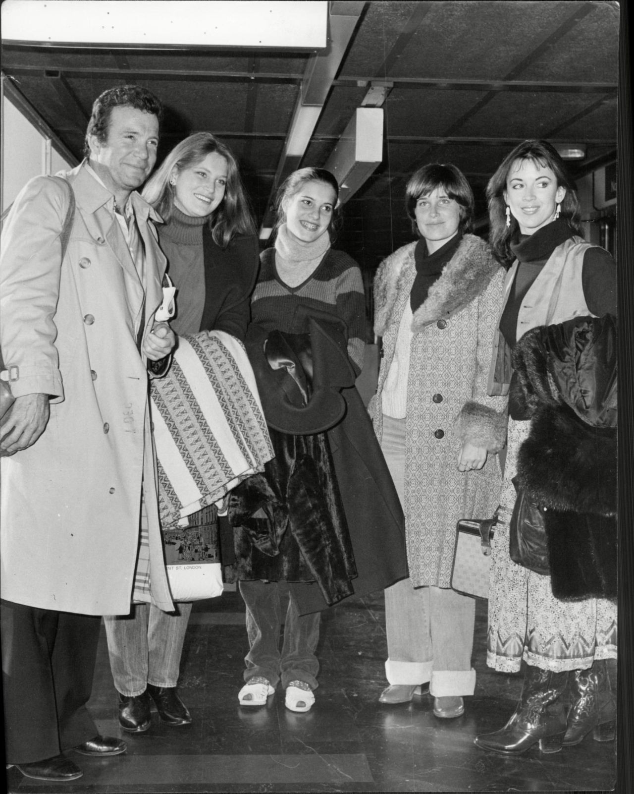 Shatner, his wife and his three children are photographed together in 1979.