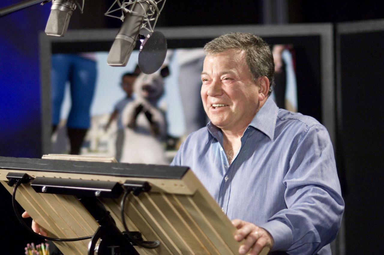 Shatner does voice work for the 2006 animated film "Over the Hedge."