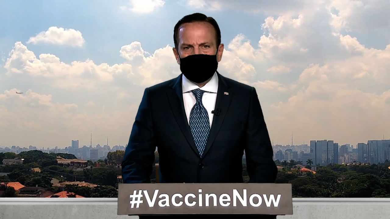 CNN's Julia Chatterley speaks with Sao Paulo governor João Doria about the desperate coronavirus situation in Brazil.