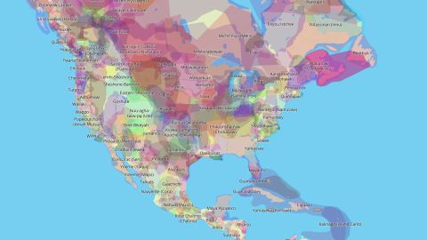 Interactive Native American Map Native Land Digital's App Will Show You What Indigenous Land You're On | Cnn