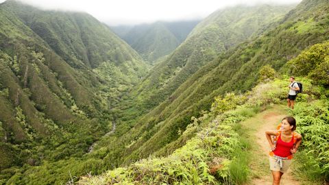 underscored hawaii maui hiking waihee ridge trail