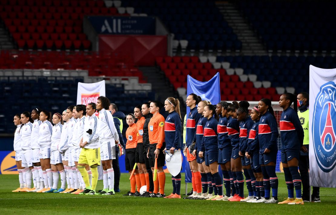 Paris Saint-Germain and Lyon lead the way in the top tier of women's football in France. 