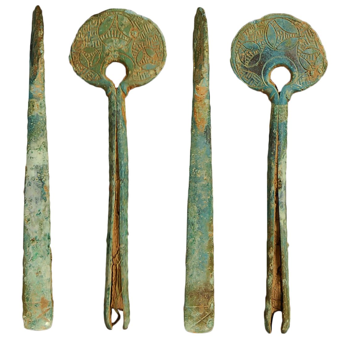 These tweezers were part of a collection of Iron Age goods believed to have been from a cremation burial.