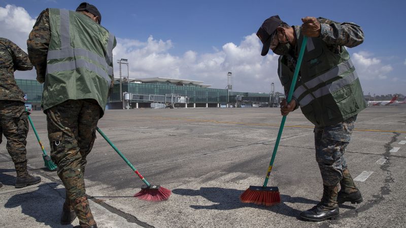 Guatemala s La Aurora International Airport shut down by volcanic