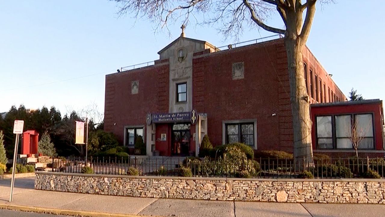 St. Martin de Porres School in Hempstead, New York.