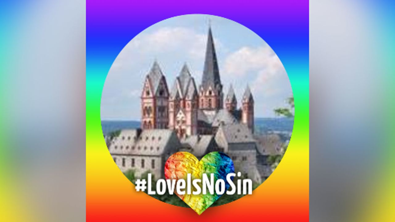 The Limburg diocese posted this profile picture on Facebook on March 17.