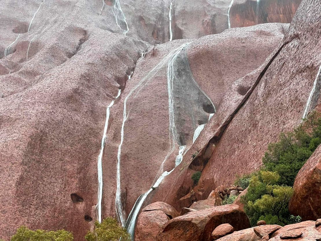 Rain totaling up to five times the March monthly average fell in just four days in some areas.