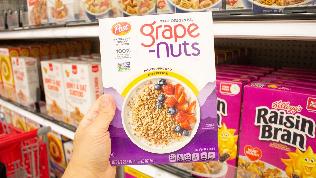 At long last, Post's Grape-Nuts are back in stock nationwide. The pandemic had shunted production and caused a shortage.