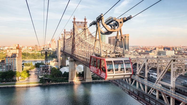 <strong>Roosevelt Island Tramway: </strong>While accessible by car and train, an aerial tram provides the most scenic island arrival.