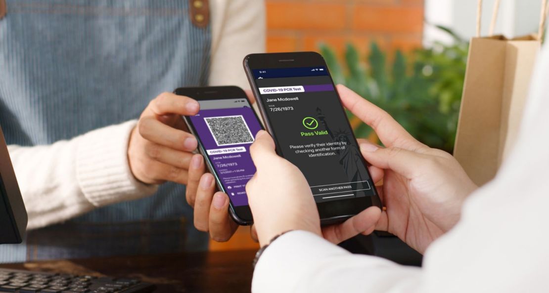 The "Excelsior Pass" is New York's digital pass that people can dowload to show proof of vaccination.