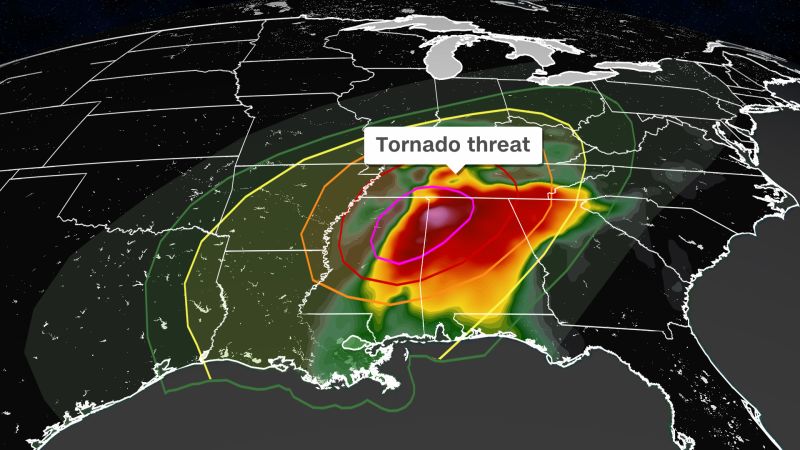 Live Updates: Tornado Outbreak Threatens US South | CNN