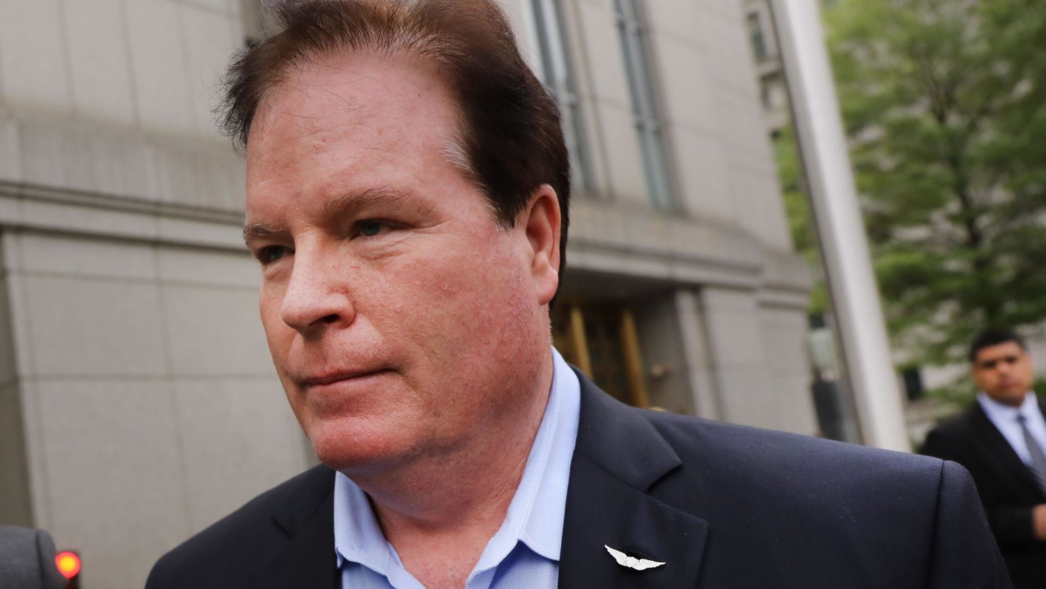 Stephen Calk walks out of a Manhattan court house on May 23, 2019 in New York City. 