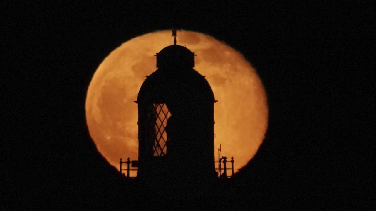 The Worm moon will peak Sunday afternoon and is the fourth closest supermoon of 2021.