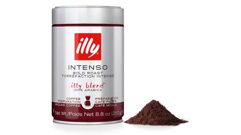Illy Ground Drip Dark Roast Coffee, 2 Pack
