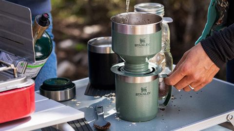 Stanley The Camp Pour Over Set Hammertone Green Brand