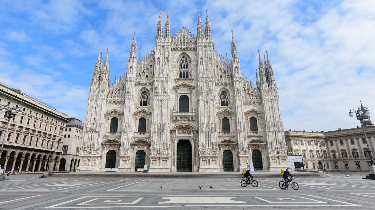 The couple wanted to be within striking distance of a major city -- and picked Milan.