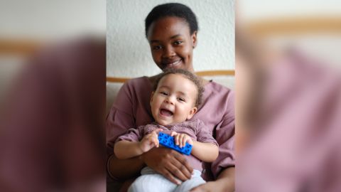 Mary Mithika and her daugher, Ayah.